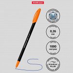 Ручка шариковая ErichKrause Neo Accent, игольчатый узел 0.7 мм, чернила синие, длина линии письма 10