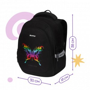 Рюкзак Berlingo Modern ""Holographic"" 38*30*18см, 3 отделения, 2 кармана, эргономичная спинка