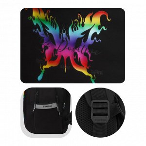 Рюкзак Berlingo Modern ""Holographic"" 38*30*18см, 3 отделения, 2 кармана, эргономичная спинка
