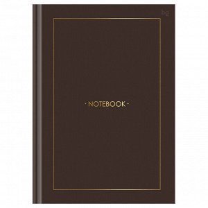 Бизнес-блокнот А5, 80л., евроформат, BG ""Minimal"", глянцевая ламинация, тиснение фольгой