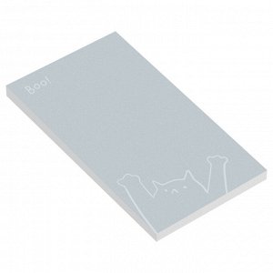 Блок для записей MESHU ""Kat"", 10*17см, 50л., на склейке