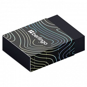 Ластик Berlingo ""Electric"", Eco-PVC, картонный держатель, 45*32*11мм