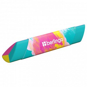 Ластик Berlingo &quot;&quot;Collision XS&quot;&quot;, треугольный, скошенный, термопластичная резина, 80*15*15мм, ассорти