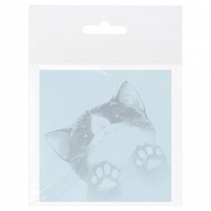 Блок для записей MESHU &quot;&quot;Cuteness&quot;&quot;, 8,5*8,5см, 100л., на склейке