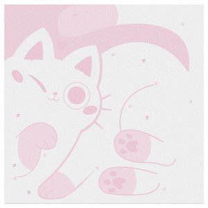 Блок для записей MESHU ""Meow-meow"", 8,5*8,5см, 100л., на склейке