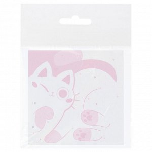 Блок для записей MESHU ""Meow-meow"", 8,5*8,5см, 100л., на склейке