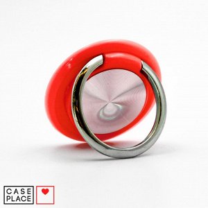 Универсальное кольцо-держатель красное