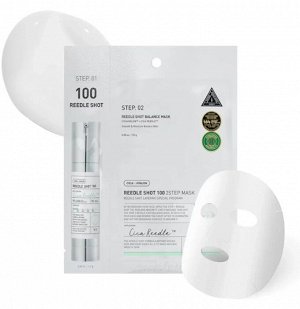 VT Cosmetics Reedle Shot 100 2 Step Mask, 1,5гр+25гр Двухфазная маска с микроиглами