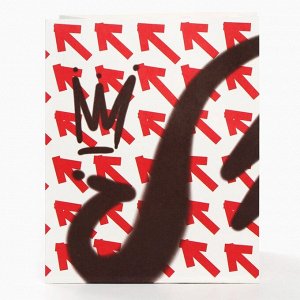 Пакет подарочный крафтовый со стикерами, Человек-паук, набор 3 шт., 18x22x12 см