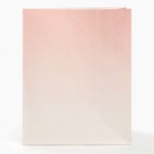 Пакет подарочный крафтовый со стикерами, Принцессы, 18x22x12 см
