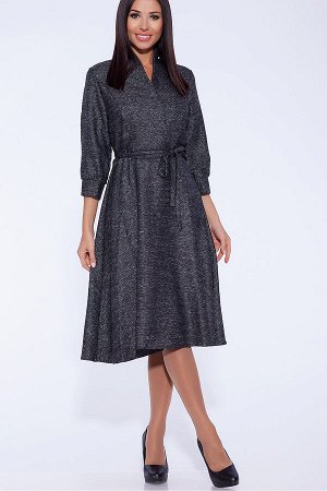 #55056 Платье Серый