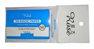 Матирующие салфетки для лица ROSE 3M MAGIC PAPER OIL CONTROL FILM 50 шт