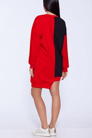 #51053 Платье Черный/красный