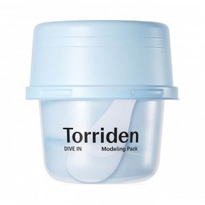 Torriden Dive In Low Molecular Hyaluronic Acid Modeling Pack, Глубоко увлажняющая альгинатная маска.