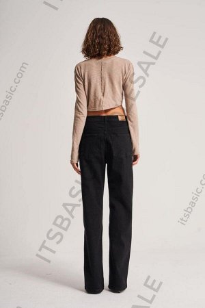 Джинсы флис батал It's Basic 3627 1W4-1