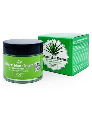 Крем для лица JIGOTT Aloe Water blue Cream (Алоэ), 70мл