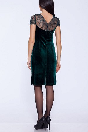 #50815 Платье (VISERDI) Темно-зеленый