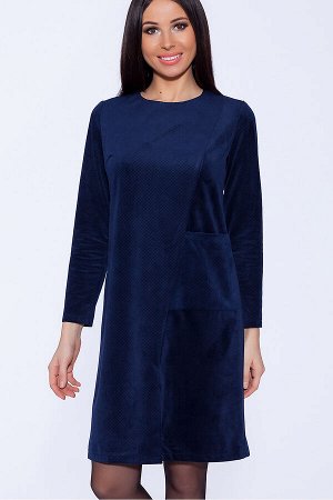 #50581 Платье (VISERDI) Темно-синий