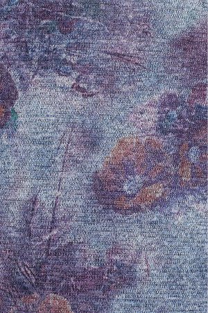 #55640 Платье (VISERDI) Серо-фиолетовый