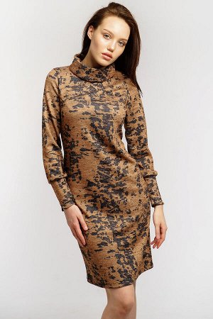 #54524 Платье (Binita) серо-коричневый