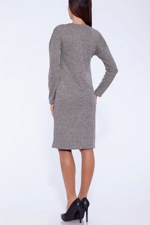 #55981 Платье Серый