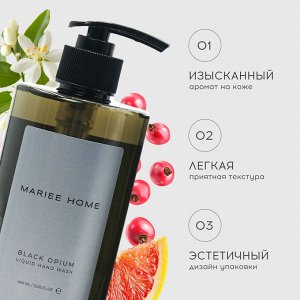 Парфюмированное жидкое мыло Блэк опиум GL.CH Mariee HOME 460мл