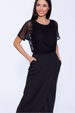 #53470 Платье (ARGENT) Черный