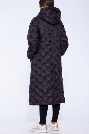 #56038 Пальто Черный