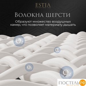 Плед ESTIA ФИЛОМЕНА, размер Односпальный, 140х200см