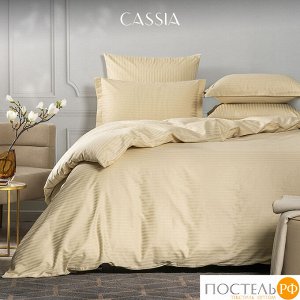 Комплект постельного белья CASSIA ЛЮКС Страйп Сатин, Евро
