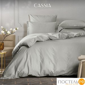 Комплект постельного белья CASSIA ЛЮКС Страйп Сатин, Евро
