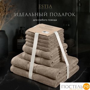 Комплект полотенец ESTIA МАРТОС, Махра, 30х50 см - 4 шт, 50х80 см - 2 шт, 70х130 см - 2 шт