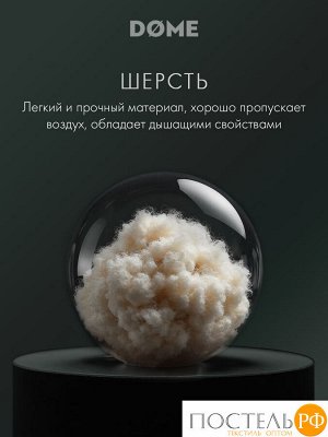 Плед Dome ЙЕРК, размер Односпальный, 140х200см