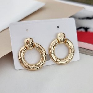 Серьги женские бижутерия на уши, коллекция LALIQ, арт. 003.248