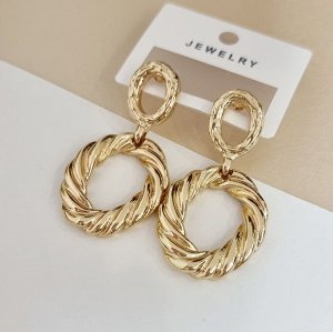 Серьги женские бижутерия на уши, коллекция LALIQ, арт.003.293
