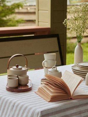 Скатерть SL HOME "Strict line" 110х140см, лен 100%, 180 гр/м2