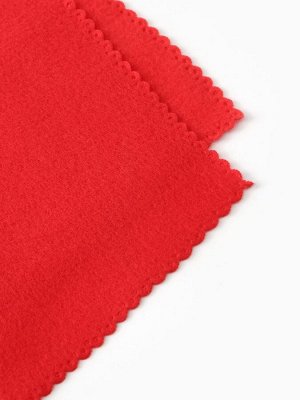 Плед Экономь и Я 150*200см, цв. красный, пл.160 г/м2, 100% п/э