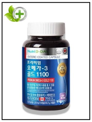 Омега 3 Пищевая добавка Nutri D-Day Omega 3 Gold 1100, 1020 мг * 90 капс