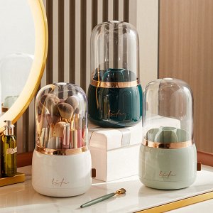 Органайзер для косметики и кистей вращающийся
