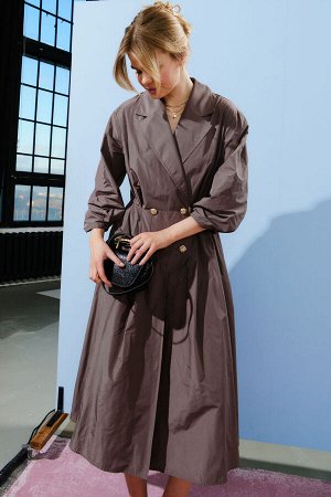 Платье Lokka 1594 кофейный