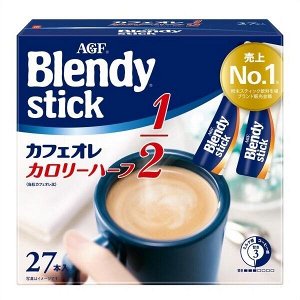 AGF Кофе Blendy СТИК Cafe Ole низкокалорийный 5,4гр*27стиков