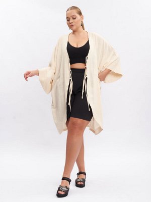 Кардиган фактурный KA01450WHT03