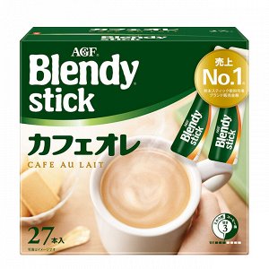 AGF Кофе Blendy СТИК с молоком и сахаром 8,8 гр*27стиков