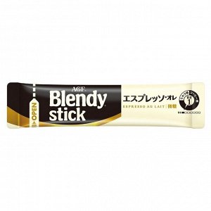 AGF Кофе Blendy СТИК Эспрессо с молоком и сахаром 6,2 гр*27стиков