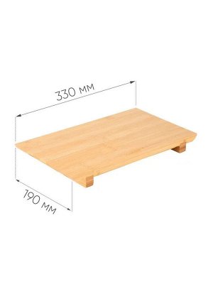 Поднос для суши 33*19*3,2см [БАМБУК СЕРВИРОВКА], 8