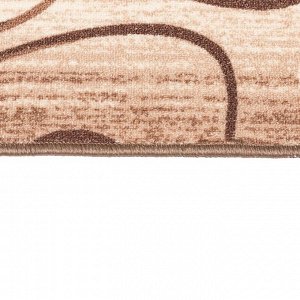Палас СФЕРА, размер 100х200 см, цвет бежевый 18/21 войлок 195 г/м2
