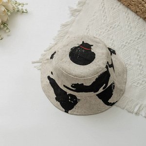 Панама солнцезащитная, летняя, хлопок