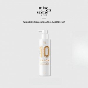 Mise en Scene Salon 10 Protein Shampoo Damaged, Шампунь для сильно поврежденных волос