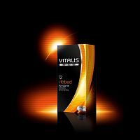 Презервативы VITALIS premium RIBBED (ребристые) (12 шт)