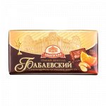 Шоколад Бабаевский Темный с  Апельсиновыми кусочками и Миндалем 100 г *